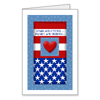4th of July Printable Card: United Forever