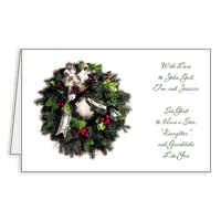 Joy of Family Printable Christmas Cards for Child