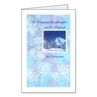 Granddaughter and Her Husband Printable Christmas Cards for Grandchild