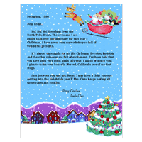 From Santa Printable Letters from Santa