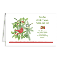 Remembering Friends Printable Christmas Cards for Friends