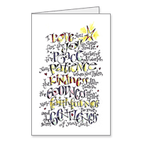 The Love of My Life Printable Christmas Cards for Spouse