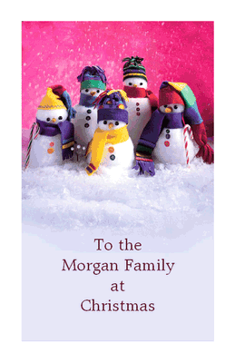 To a Special Family Printable Card