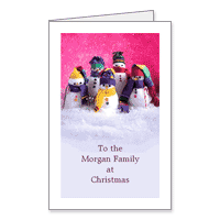 To a Special Family Printable Christmas Cards for More Relatives