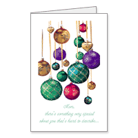 For a Wonderful Mom Printable Christmas Cards for Parent