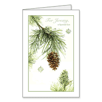 For a Wonderful Son Printable Christmas Cards for Child