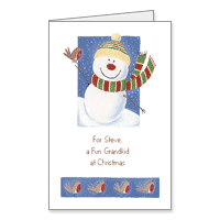 Fun for Grandchild Printable Christmas Cards for Grandchild