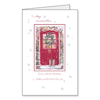 To a Beautiful Niece Printable Christmas Cards for Nieces and Nephews