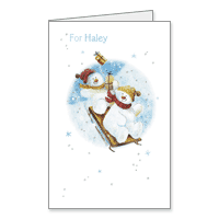 Happy Thoughts for You Printable Christmas Cards for Anyone