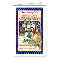 Remembering You Printable Christmas Cards for Anyone
