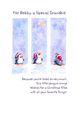 A Special Grandkid Printable Card