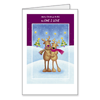 Our Wonderful Life Printable Christmas Cards for Spouse