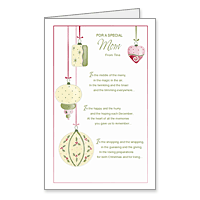 For a Special Mom Printable Christmas Cards for Parent