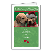 The Greatest Present of All Printable Christmas Cards for Spouse