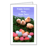 So Lucky to Have You, Mom Printable Easter Cards for Parents