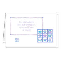 Love to Both of You Printable Easter Cards for Child