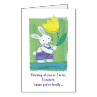 'Cause You're Family Printable Easter Cards for More Relatives