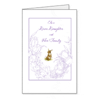 Dear Daughter & Family Printable Easter Cards for Child