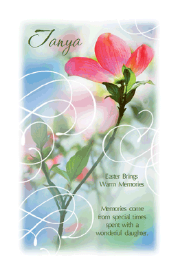 Warm Easter Memories Printable Card