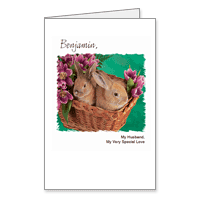 Husband and Special Love Printable Easter Cards for Spouse