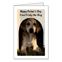 From the Dog Printable Fathers Day Cards for Father