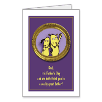 From Both of Us Printable Fathers Day Cards for Father