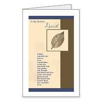 You're a Special Father and Brother Printable Fathers Day Cards for Brother