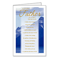 A Gift from God Printable Religious Fathers Day Cards