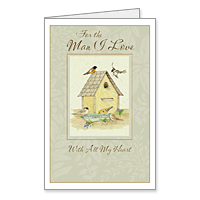 The Man I Love Printable Fathers Day Cards for Husband