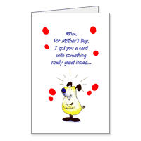 Look What I Got You Add-a-Photo Printable Mothers Day Cards for Mommy