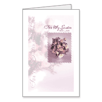 With Love, Sister Printable Mothers Day Cards for Sister