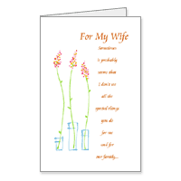 Couldn't Ask for a Better Wife Printable Mothers Day Cards for Wife