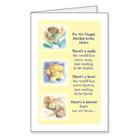 Just Waiting to Be Born Printable Mothers Day Cards for Mom-To-Be
