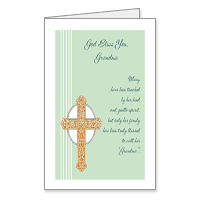 Mother's Day Printable Card: God Bless Grandma