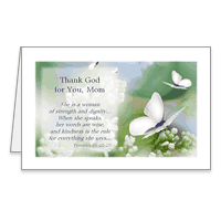 Mother's Day Printable Card: Thank God for You