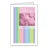 A Friend Is... Printable Mothers Day Cards for Friend