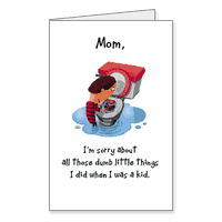 Dumb Things Printable Funny Mothers Day Cards