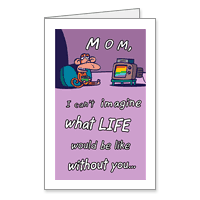 Thanks, Mom! Printable Funny Mothers Day Cards