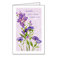 Proud of Daughter-in-law Printable Mothers Day Cards for Daughter