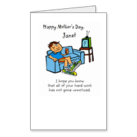 Im Watching You Printable Mothers Day Cards for Wife