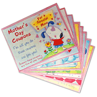 Mother's Day Coupons Printable Mothers Day Coupon Books