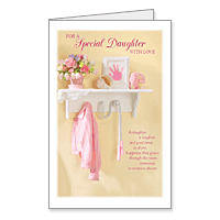 Mother's Day Printable Card: With Loving Pride, Daughter