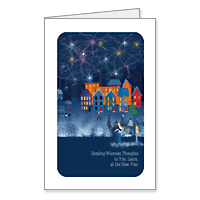 Always Close in Heart Printable New Years Cards