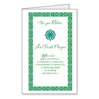 An Irish Prayer for You Printable St. Patricks Day Cards for Anyone