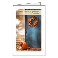 Crossing the Miles Printable Across the Miles Thanksgiving Cards
