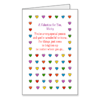 Wonderful to Know You Printable Valentines Day Cards for Friend