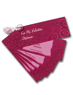 Romantic Coupons Printable Coupon Book
