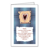 A Son Forever Printable Valentines Day Cards for Child