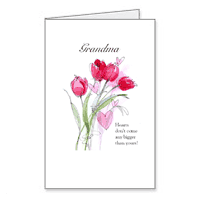 Loving Grandma Printable Valentines Day Cards for Grandparent
