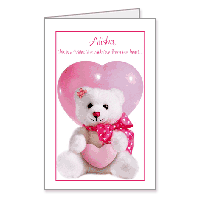 You're a Sweet Granddaughter Printable Valentines Day Cards for Grandchild
